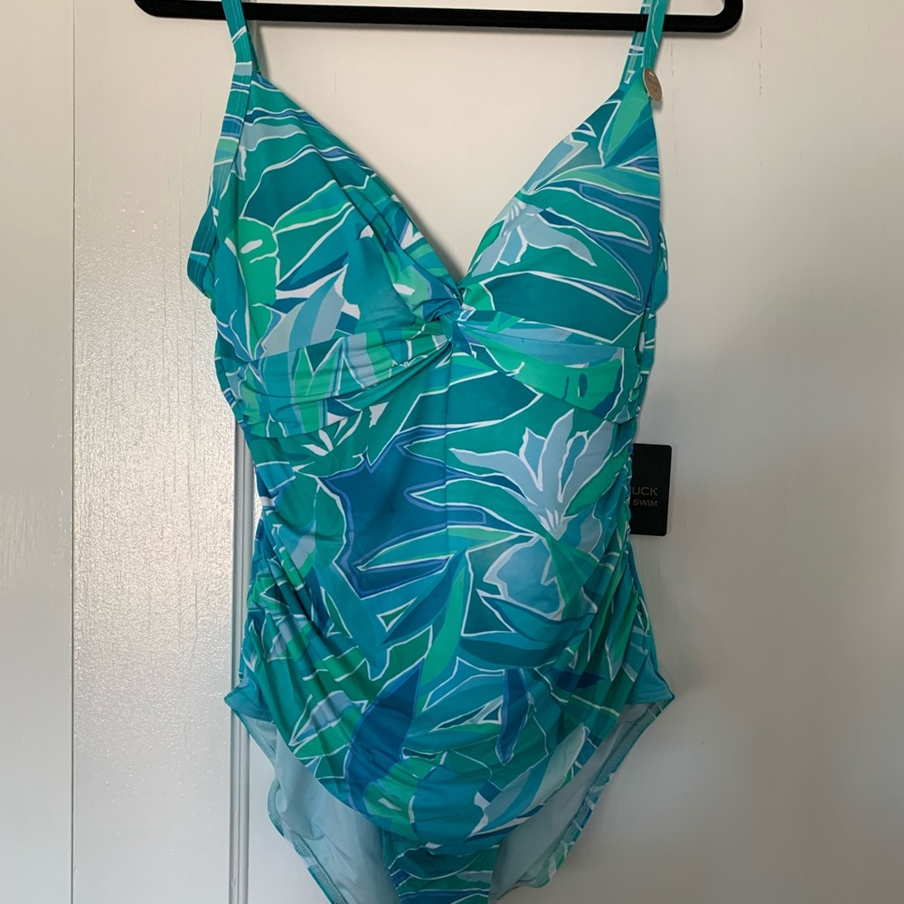 Nip Tuck One Piece Swimsuit Size 10